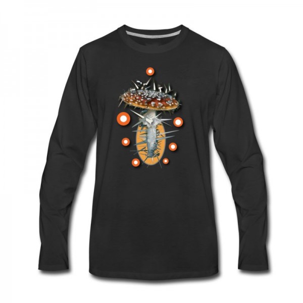 Men's Magic Mushroom Shirt Long T-Shirt