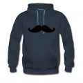 Men's Movember Moustache Hoodie