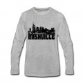 Men's Nashville Skyline Long T-Shirt