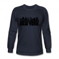 Men's New York Skyline Long T-Shirt