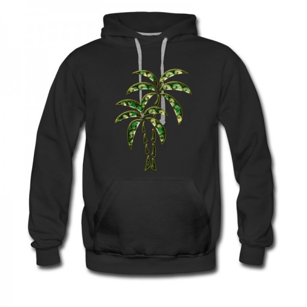 Men's Palm Tree / Tattoo Style / DD / Hoodie