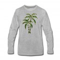 Men's Palm Tree / Tattoo Style / DD / Long T-Shirt