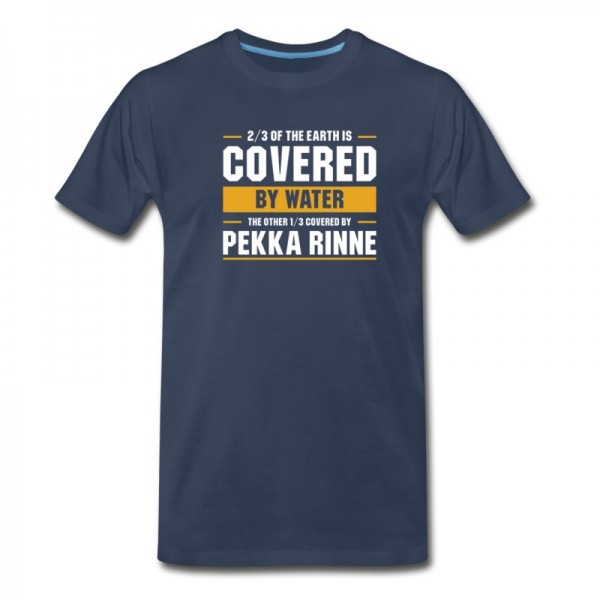 Men's Pekka Rinne Hockey Fan Gift Navy T-Shirt - Navy