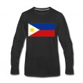 Men's Philippines Flag Long T-Shirt