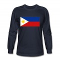 Men's Philippines Flag Long T-Shirt