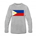 Men's Philippines Flag Long T-Shirt