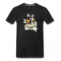 Men's Pittsburgh Stanley Cup Champs 2017 Back To Back Crosby Malkin Cup Photo T-Shirt - Black