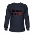 Men's Reagan Bush '84 Long T-Shirt