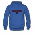 Men's San Diego CA College Hoodie