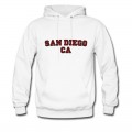 Men's San Diego CA College Hoodie