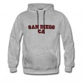 Men's San Diego CA College Hoodie