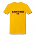 Men's San Diego CA College T-Shirt