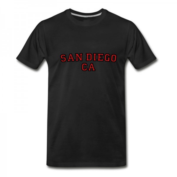 Men's San Diego CA College T-Shirt