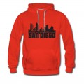 Men's San Diego Skyline Hoodie