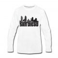 Men's San Diego Skyline Long T-Shirt