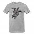 Men's Sea Turtle - Tribal T-Shirt