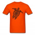 Men's Sea Turtle - Tribal T-Shirt