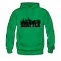 Men's Seattle Skyline Hoodie