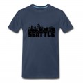 Men's Seattle Skyline T-Shirt