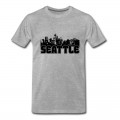 Men's Seattle Skyline T-Shirt