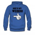 Men's shes my weirdo Hoodie