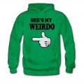 Men's shes my weirdo Hoodie