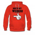 Men's shes my weirdo Hoodie