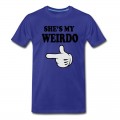 Men's shes my weirdo T-Shirt