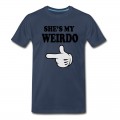 Men's shes my weirdo T-Shirt