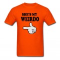 Men's shes my weirdo T-Shirt