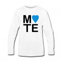 Men's Soulmate MATE Couple Shirt Long T-Shirt