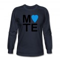 Men's Soulmate MATE Couple Shirt Long T-Shirt