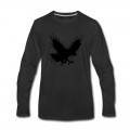 Men's Street art bird Long T-Shirt