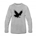 Men's Street art bird Long T-Shirt