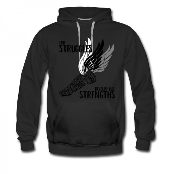 Men's Struggles & Strengths Hoodie