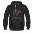 Men's The Possum Posse Guy On a Buffalo- Mauled Hoodies Hoodie