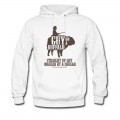 Men's The Possum Posse Guy On a Buffalo- Mauled Hoodies Hoodie