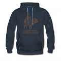 Men's The Possum Posse Guy On a Buffalo- Mauled Hoodies Hoodie