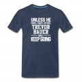 Men's Trevor Bauer Keeps On Going Unless Arizona Baseball T-Shirt