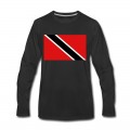 Men's Trinidad and Tobago Flag Long T-Shirt