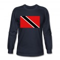 Men's Trinidad and Tobago Flag Long T-Shirt