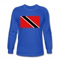 Men's Trinidad and Tobago Flag Long T-Shirt