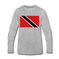 Men's Trinidad and Tobago Flag Long T-Shirt