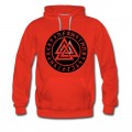 Men's Valknut, Wotan's Knot, Runes, Odin, Walhalla Hoodie