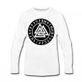 Men's Valknut, Wotan's Knot, Runes, Odin, Walhalla Long T-Shirt