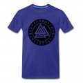 Men's Valknut, Wotan's Knot, Runes, Odin, Walhalla T-Shirt