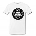 Men's Valknut, Wotan's Knot, Runes, Odin, Walhalla T-Shirt