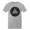 Men's Valknut, Wotan's Knot, Runes, Odin, Walhalla T-Shirt