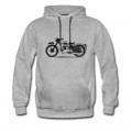 Men's Vintage Triumph twin Hoodie