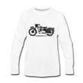 Men's Vintage Triumph twin Long T-Shirt